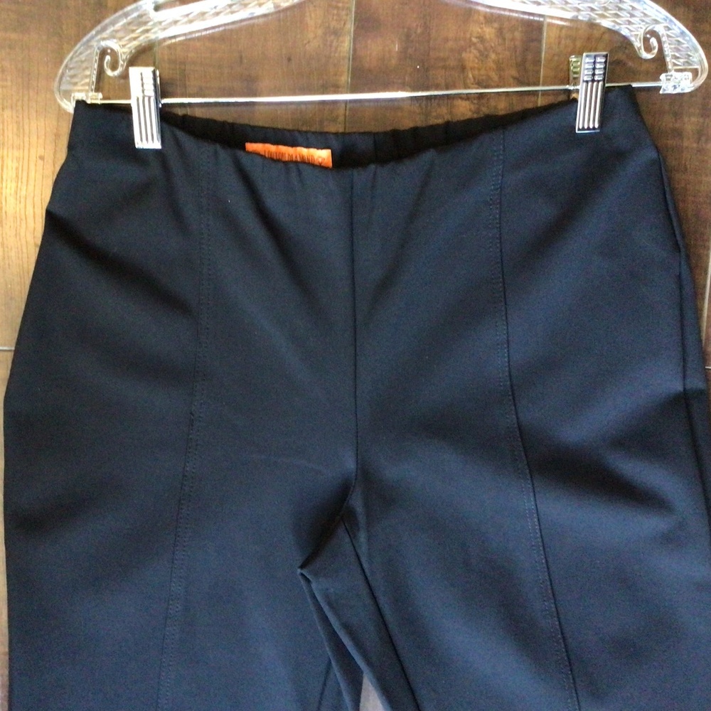 NWOT Ladies black straight pants Sz 6 29” inseam
